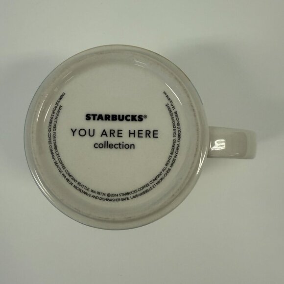 Starbucks You Are Here Collectible California Ceramic Coffee Cup Mug - Picture 4 of 4
